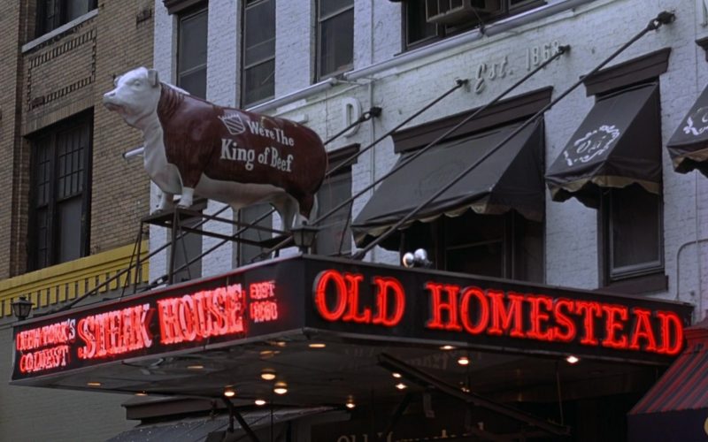 Old Homestead Steakhouse in Seinfeld Season 7 Episode 4 The Wink (1)