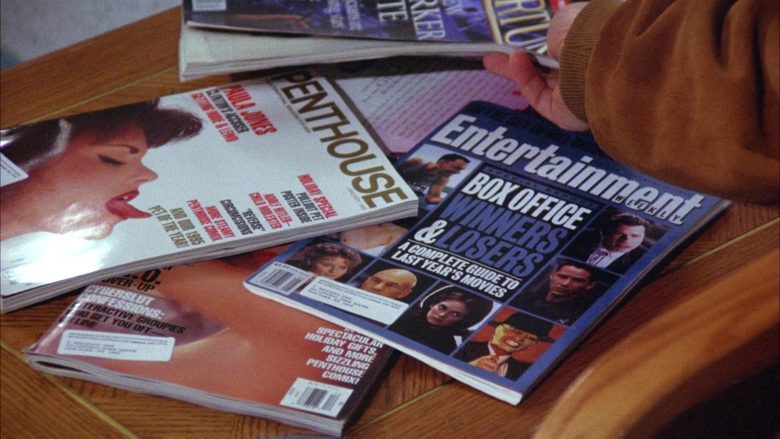 Penthouse and Entertainment Weekly Magazines in Seinfeld Season 6 Episode 19
