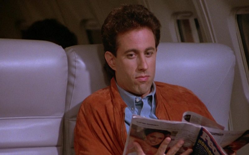 People Magazine Held by Jerry Seinfeld in Seinfeld Season 3 Episode 4 The Dog (2)