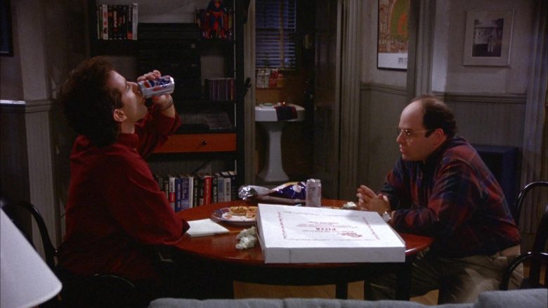 Pepsi Diet Soda Enjoyed by Jerry Seinfeld in Seinfeld Season 6 Episode 11 The Switch