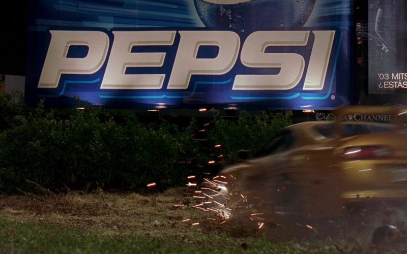 Pepsi Soft Drink Billboard in 2 Fast 2 Furious (2003)