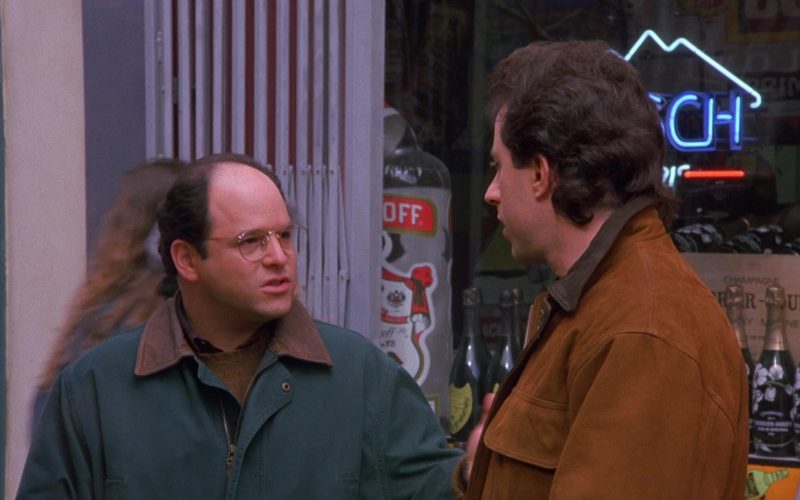 Perrier-Jouët Champagne Bottles in Seinfeld Season 6 Episode 12 The Label Maker