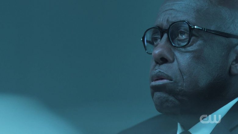 Persol Eyeglasses Worn by Bill Duke as Agent Percy Odell in Black Lightning Season 3 Episode 9