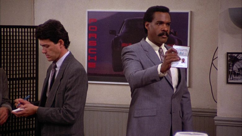 Porsche Car Poster in Seinfeld Season 2 Episode 10 The Baby Shower (2)