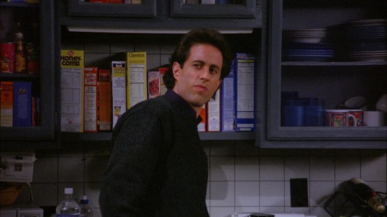 Post HoneyComb, Quaker, Cheerios Cereals in Seinfeld Season 6 Episode 16 The Beard