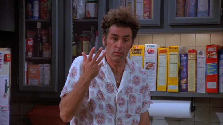Post Honeycomb, Grape-Nuts and Cheerios Cereals in Seinfeld Season 7 Episode 5 The Hot Tub (1)