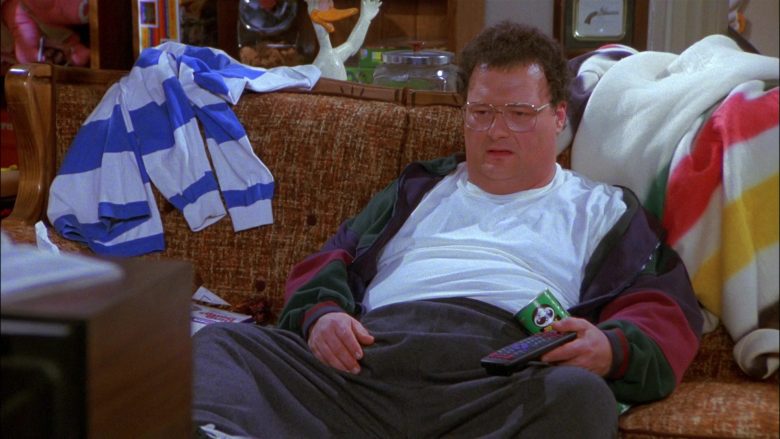 Pringles Chips Enjoyed by Wayne Knight as Newman in Seinfeld Season 8 Episode 10 The Andrea Doria