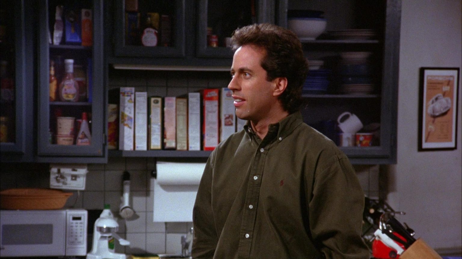 Ralph Lauren Green Long Sleeve Shirt Worn By Jerry Seinfeld In Seinfeld ...