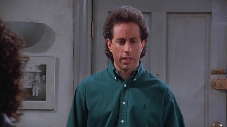 Ralph Lauren Green Shirt Worn by Jerry in Seinfeld Season 7 Episode 17 The Doll (2)