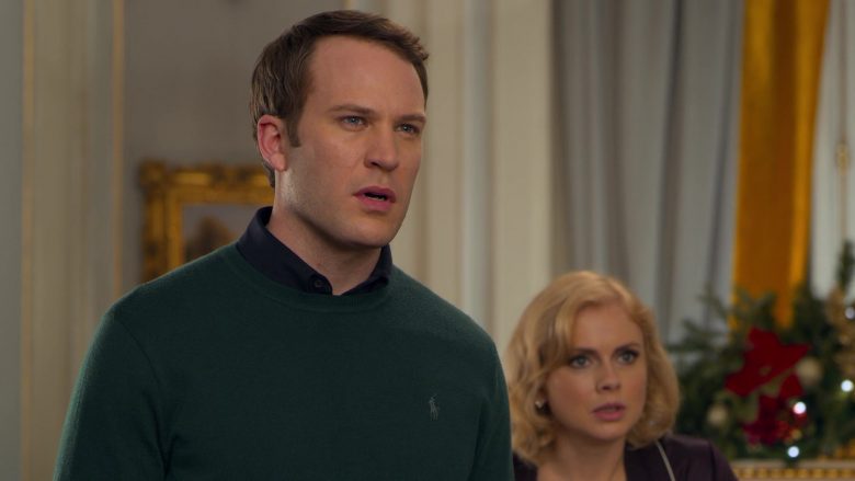 Ralph Lauren Green Sweater Worn by Ben Lamb in A Christmas Prince The Royal Baby (3)