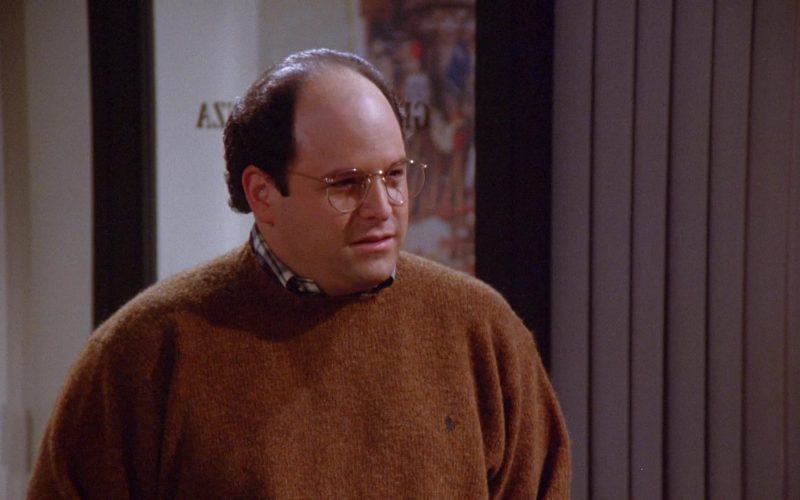 Ralph Lauren Knit Sweater For Men Worn by Jason Alexander as George Costanza in Seinfeld Season 6 Episode 9 (3)