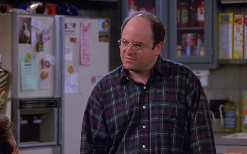Ralph Lauren Plaid Shirt Worn by Jason Alexander as George Costanza in Seinfeld Season 9 Episode 5 The Junk Mail (1)
