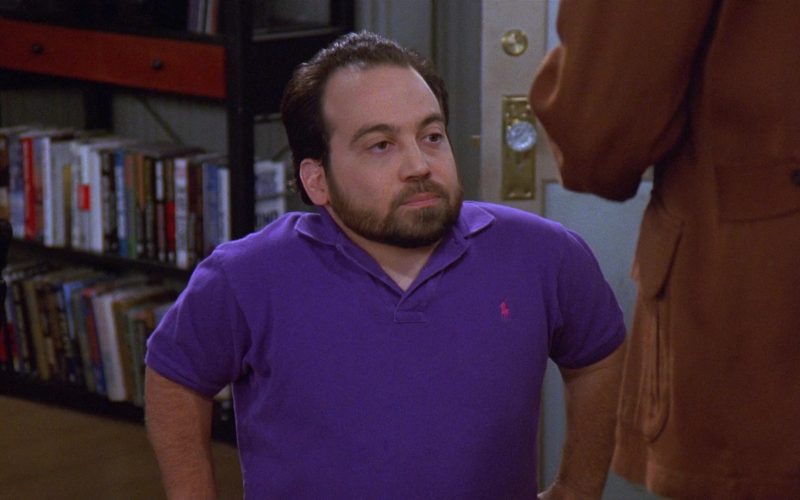 Ralph Lauren Polo Shirt Worn by Danny Woodburn as Mickey Abbott in Seinfeld Season 8 Episode 19 The Yada Yada (1)