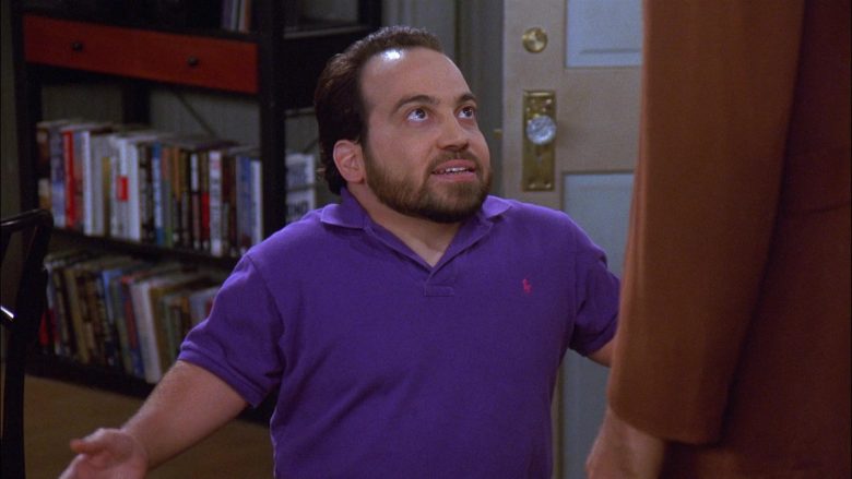 Ralph Lauren Polo Shirt Worn by Danny Woodburn as Mickey Abbott in Seinfeld Season 8 Episode 19 The Yada Yada (2)