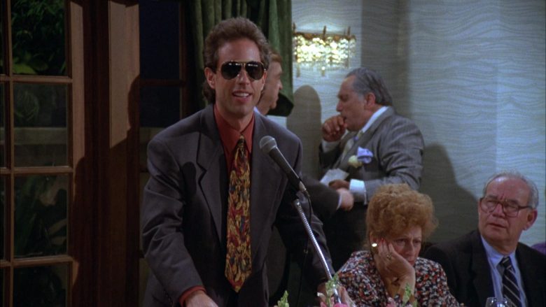 Ray-Ban Aviator Sunglasses Worn by Jerry Seinfeld in Seinfeld Season 3 Episode 3 The Pen (10)