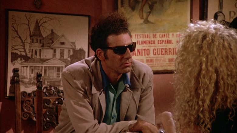 Ray-Ban Sunglasses Worn by Michael Richards as Cosmo Kramer in Seinfeld Season 4 Episode 1 (2)