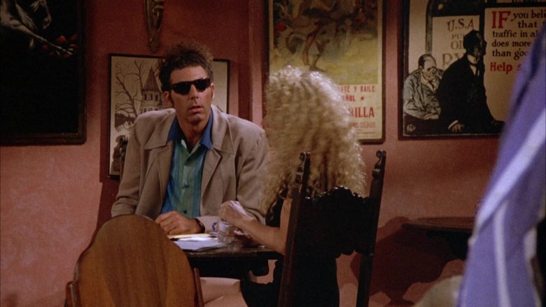 Ray-Ban Sunglasses Worn by Michael Richards as Cosmo Kramer in Seinfeld Season 4 Episode 1 (3)