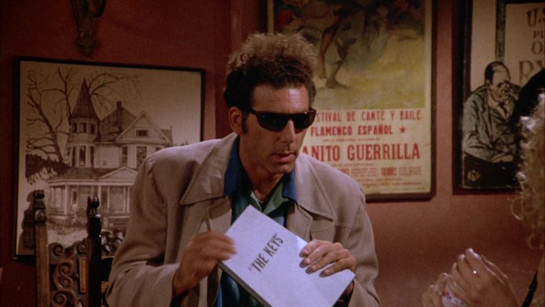 Ray-Ban Sunglasses Worn by Michael Richards as Cosmo Kramer in Seinfeld Season 4 Episode 1 (5)