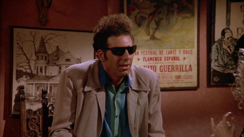 Ray-Ban Sunglasses Worn by Michael Richards as Cosmo Kramer in Seinfeld Season 4 Episode 1 (7)