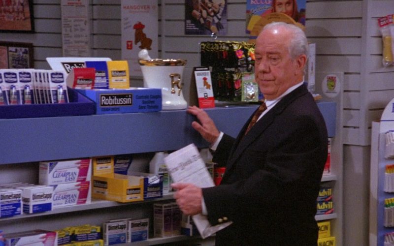 Robitussin in Seinfeld Season 6 Episode 22 The Diplomat’s Club