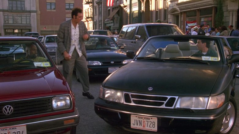 SAAB 900 Cabrio SE Generation 2 Car Used by Jerry Seinfeld in Seinfeld Season 9 Episode 20 The Puerto Rican Day (1)