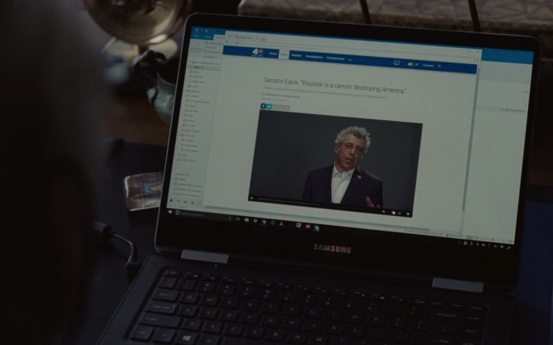 Samsung Laptop Used by Brian Cox as Logan Roy in Succession Season 1 Episode 8 Prague