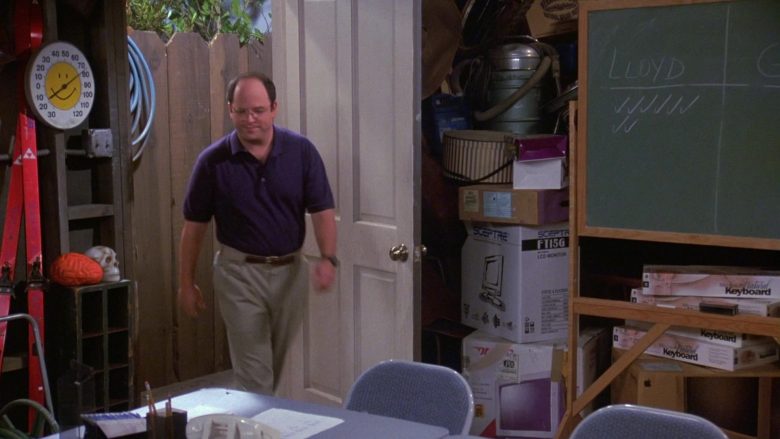 Sceptre LCD Monitor Boxes in Seinfeld Season 9 Episode 3 The Serenity Now (1)