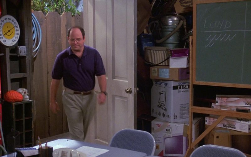 Sceptre LCD Monitor Boxes in Seinfeld Season 9 Episode 3 The Serenity Now (1)