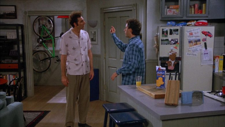 Sealtest Orange Juice Enjoyed by Jerry Seinfeld in Seinfeld Season 4 Episode 11 The Contest (2)