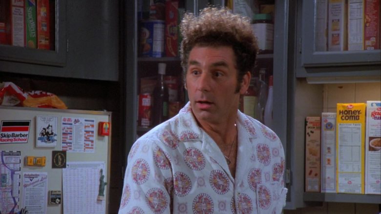 Skip Barber Racing School Sticker in Seinfeld Season 7 Episode 5 The Hot Tub (1)