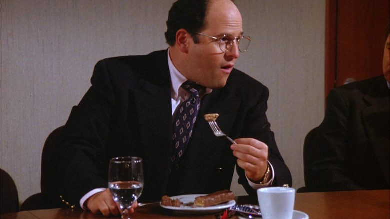 Snickers Chocolate Bar Enjoyed by Jason Alexander as George Costanza in Seinfeld Season 6 Episode 3 (5)