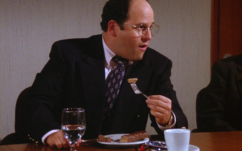 Snickers Chocolate Bar Enjoyed by Jason Alexander as George Costanza in Seinfeld Season 6 Episode 3 (5)