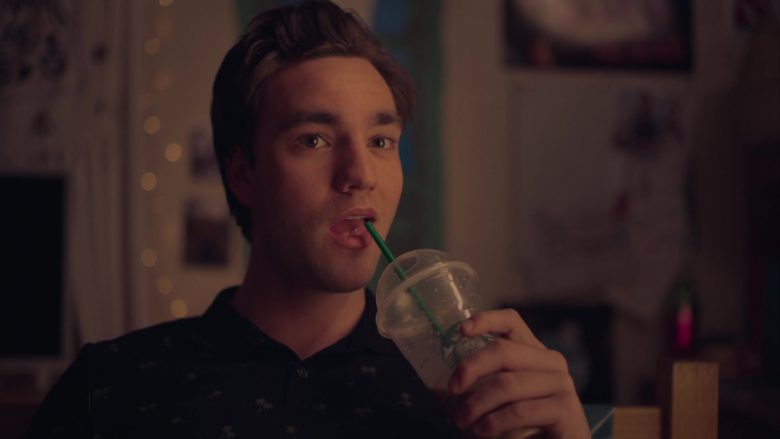 Starbucks Drink Enjoyed by Jackson White as Brendan in Mrs. Fletcher Season 1 Episode 6