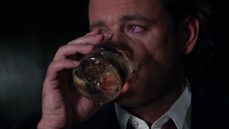 Stolichnaya Vodka and Tab Soda Enjoyed by Bill Murray in Scrooged Movie (4)