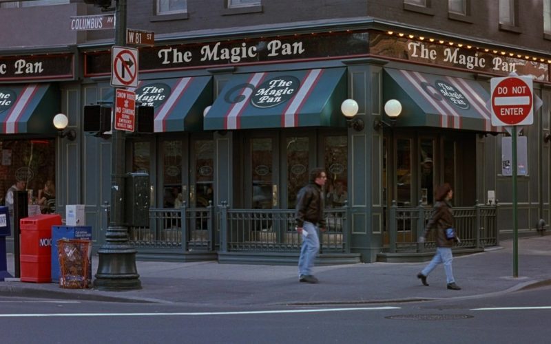 The Magic Pan Fast-Food Restaurant in Seinfeld Season 8 Episode 17 The English Patient