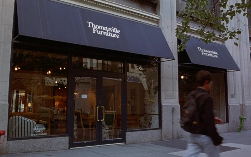 Thomasville Furniture Store in Seinfeld Season 6 Episode 5 "The Couch" (1994)