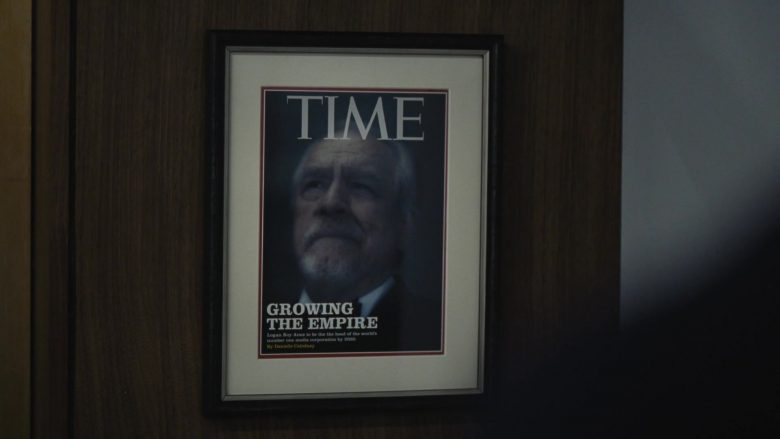 Time Magazine Cover in Succession Season 1 Episode 3 Lifeboats