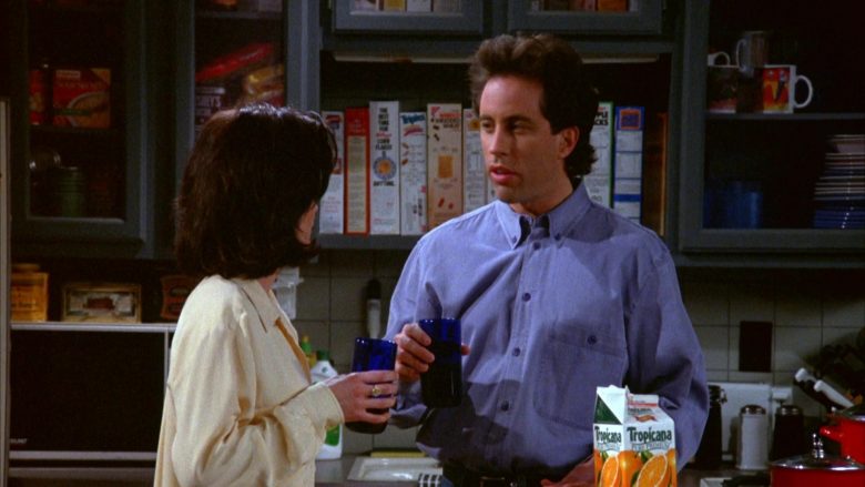 Tropicana Orange Juice in Seinfeld Season 5 Episode 17 The Wife (2)