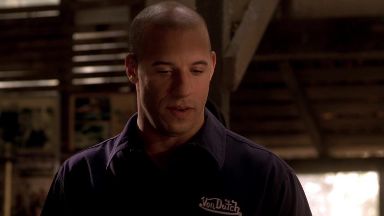 Von Dutch Shirt Worn by Vin Diesel as Dominic Toretto in The Fast and the Furious (4)