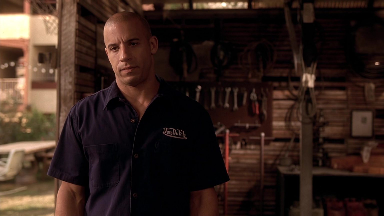 dominic toretto white shirt