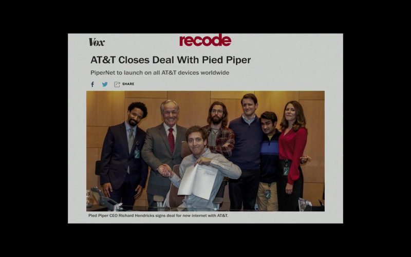 Vox, Recode, AT&T in Silicon Valley Season 6 Episode 7