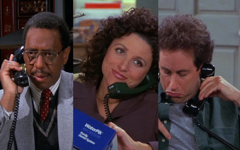 WaterPik Held by Julia Louis-Dreyfus as Elaine Benes in Seinfeld Season 8 Episode 8 (3)