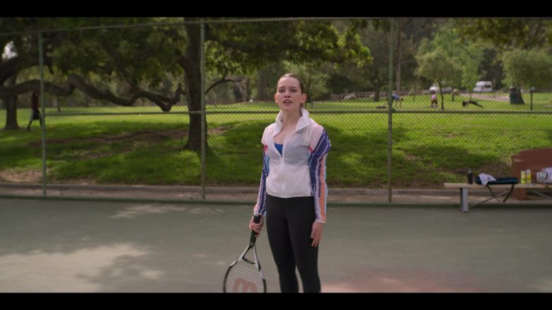 Wilson Racquet Held by Victoria Pedretti as Love Quinn in YOU Season 2 Episode 3 What Are Friends For