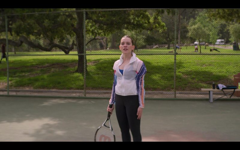 Wilson Racquet Held by Victoria Pedretti as Love Quinn in YOU Season 2 Episode 3 What Are Friends For