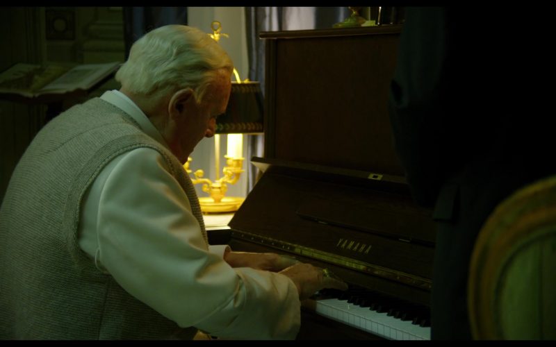 Yamaha Piano Used by Anthony Hopkins as Pope Benedict XVI in The Two Popes (2)
