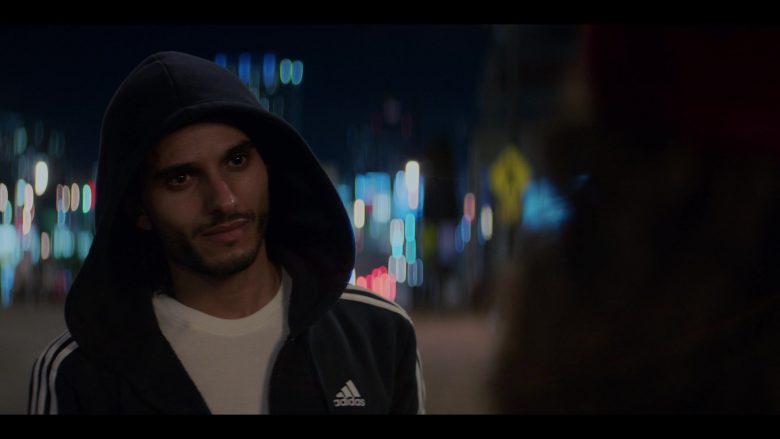 Adidas Hoodie Worn by Mehdi Dehbi as Al-Masih in Messiah Season 1 Episode 7 It Came to Pass as It Was Spoken