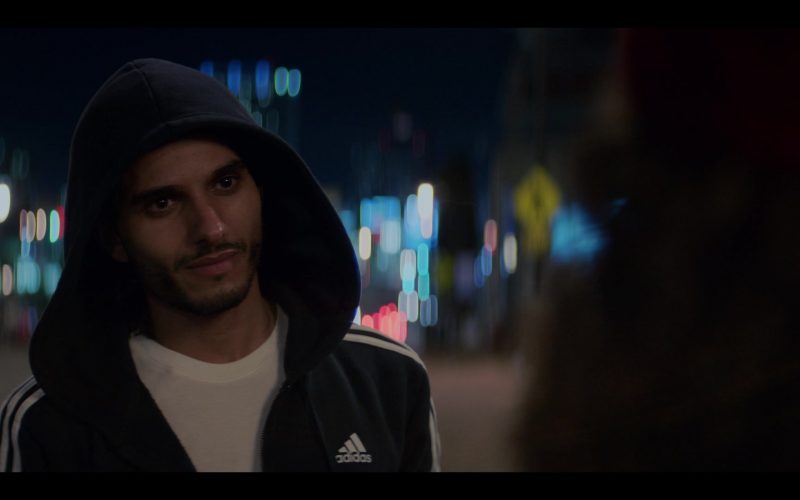 Adidas Hoodie Worn by Mehdi Dehbi as Al-Masih in Messiah Season 1 Episode 7 It Came to Pass as It Was Spoken