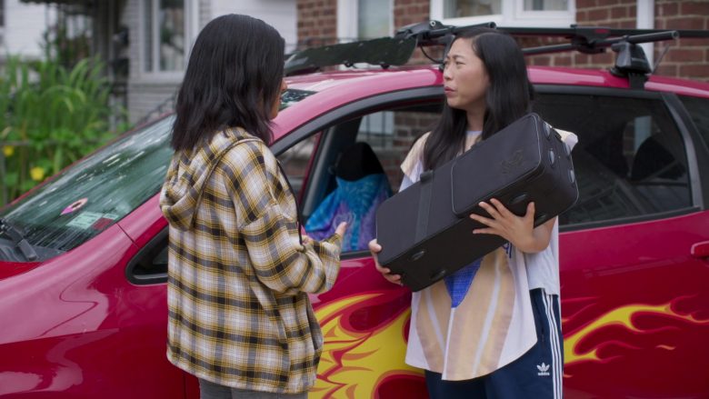 Adidas Pants Worn by Awkwafina in Awkwafina Is Nora from Queens Season 1 Episode 6 Vagarina (1)