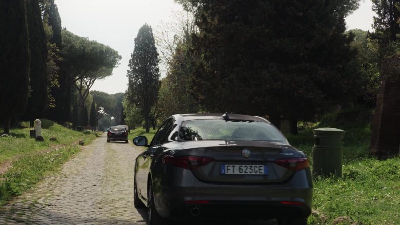Alfa Romeo Giulia Car Used by Cécile de France as Sofia Dubois in The New Pope Season 1 Episode 6 (2)