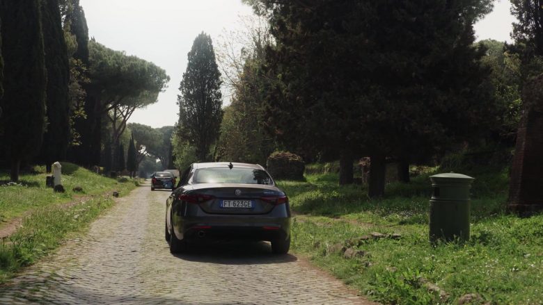 Alfa Romeo Giulia Car Used by Cécile de France as Sofia Dubois in The New Pope Season 1 Episode 6 (3)